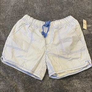 GAP Blue and White Athletic Shorts